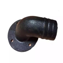 XMSJ 法兰弯头 法兰210mm*对孔170mm*出口2.5寸 钢制