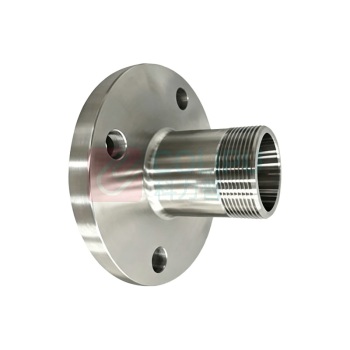 璐克斯 316L不锈钢卫生级法兰转外丝接头 DN40 法兰 外丝1.5寸(5010-58) 货期24天