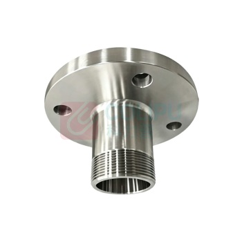 璐克斯 316L不锈钢卫生级法兰转外丝接头 DN40 法兰 外丝1.5寸(5010-58) 货期24天