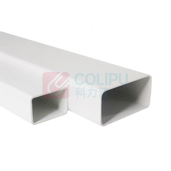 也特 PVC方通 105*80*2mm 4米/根 2根/组 (白色)