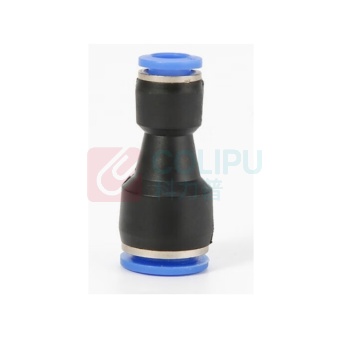 霍尔曼 变径快速接头 PG10-8 一头10mm一头8mm