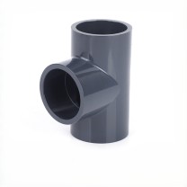 福昀 UPVC给水配件 等径三通 国标浅灰色 PN10 DN32=40mm 起订25发货
