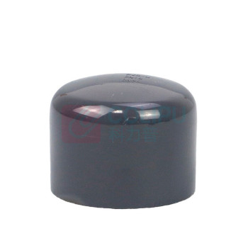 福昀 UPVC给水配件 堵头管堵 国标浅灰色 PN10 DN15=20mm 起订100发货