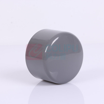 福昀 UPVC给水配件 堵头管堵 国标浅灰色 PN10 DN15=20mm 起订100发货