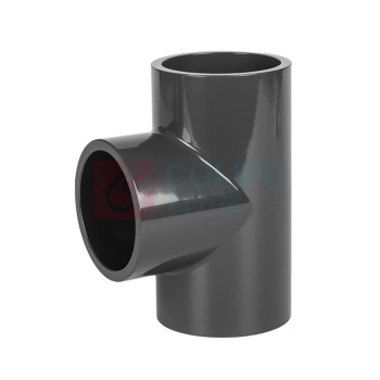 有豫 工业用PVC-U管正三通 粘接承插 dn50 PN16/GB/T4219.2 起订量50个