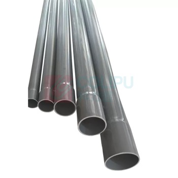 双冠 PVC给水管 Φ160×7.7×6000_1.25MPA_灰色