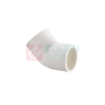 联塑 LESSO PVC管45°弯头 DN40*2.0mm 运费另议