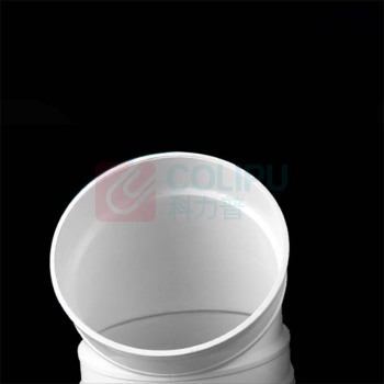 逸达尚 PVC 45度直弯头排水管检查口下水管配件 82046 国标加厚125mm