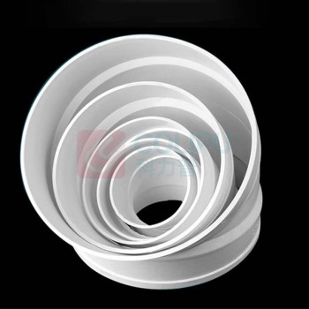 逸达尚 PVC 45度直弯头排水管检查口下水管配件 82046 国标加厚125mm