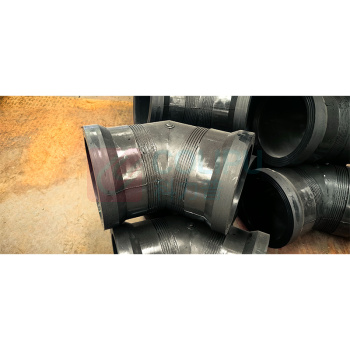 安源 钢骨架塑料复合管135°弯头 DN150×PN1.0MPa \HDPE 连接方式:法兰连接,不含法兰对开环