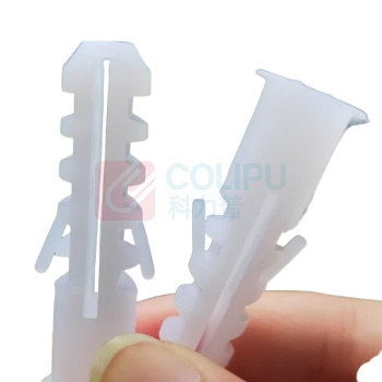 安赛瑞 圆形塑料膨胀管 EA400130 M6*30mm (白色) 1000个