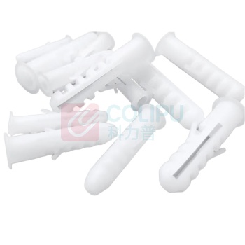 安赛瑞 圆形塑料膨胀管 EA400131 M8*40mm (白色) 500个