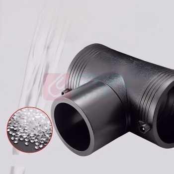 君默 PE正三通 DN160(1.6MPA) 配套钢丝骨架网管