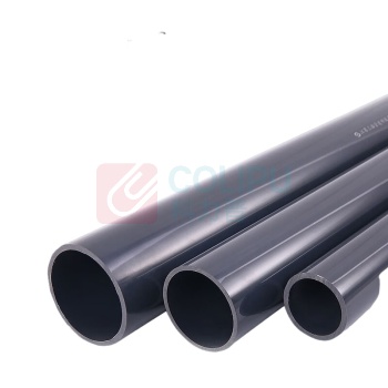 三佑 PVC管 UPVC给排水管 DN25 国标1.0MPa / 壁厚2.4mm 2米 (深灰色)