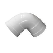 贝德力 PVC排水弯头 W-DN50 内径50mmx高85mmx宽80mm 
