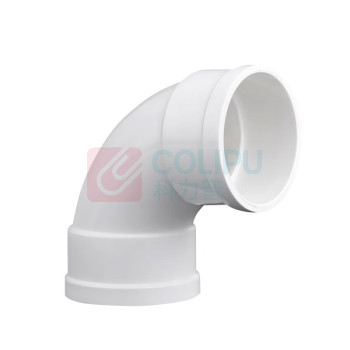 贝德力 PVC排水弯头 W-DN50 内径50mmx高85mmx宽80mm 