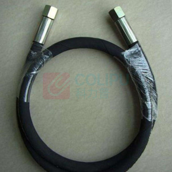 航峰 软管 HF-S20711-12-04 S20711-12-04x2T04x2000V 180/SSX 74°內锥，M12*1,L=2000，60Mpa (黑色)