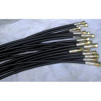 派克 PARKER 回油软管 R021-25-A3C1-15000 介质YH-15 通径 DN25 耐压 8MPa 长度15000mm 接头螺纹一端 螺纹M42X2 一端 74 度锥密封螺纹 M33X2 (本色)