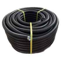 德盛 包塑金属软管 32mm×25m PVC+镀锌钢带 1卷 DS-32