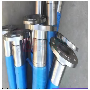 晶事达 不锈钢法兰高压钢丝橡胶软管 Φ89×10m 1.0MPa 单端带316L法兰PL80-1.0MPa-16050