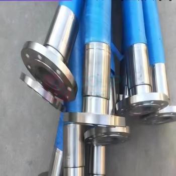 晶事达 耐酸胶管 单端带316L法兰 PL80-1.0MPa-160502 Φ89×10m,0.1MPa