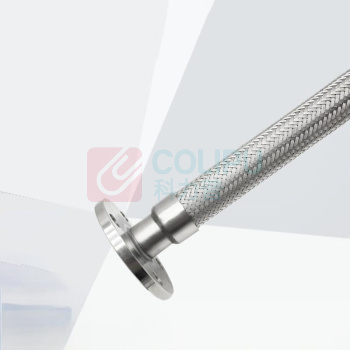 晶事达 金属软管 DN80 PN1.6MPa法兰 L=500mmi304/一端活套
