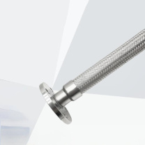 晶事达 金属软管 DN80 PN1.6MPa法兰 L=500mmi304/一端活套