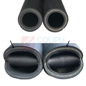 ZKHE 橡胶管 高压 16mm内径*5层布 (黑色)