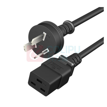 北工 弯三插头品字尾电源线 BG-10A5M (黑色)