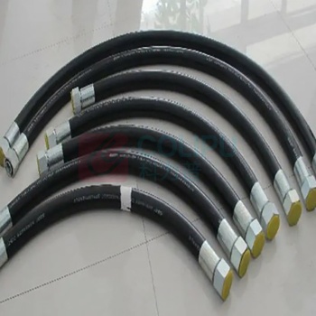 亚太 织物增强液压型橡胶软管 2TE/10 压力:1.6MPa,长度:L3500mm