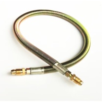 豫光 钢丝弹簧软管 YS800 4mm*0.8m PVC+镀锌钢丝