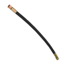 MDNG 活动软管 M18*1.5-12mm 25Mpa 长1420mm 一弯一直 不锈钢H型接头