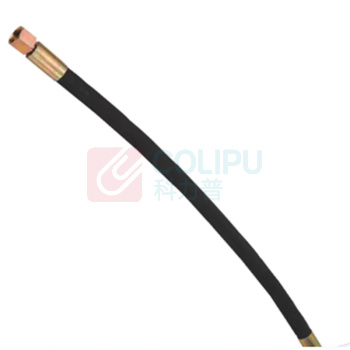MDNG 活动软管 M18*1.5-12mm 25Mpa 长1420mm 一弯一直 不锈钢H型接头