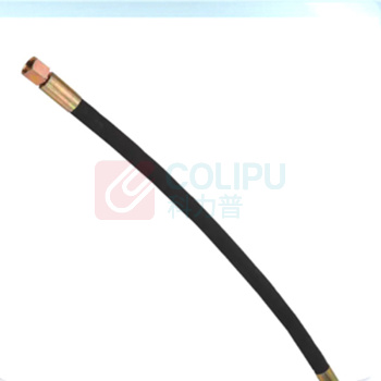 MDNG 活动软管 M30*1.5-22mm 25Mpa 长7700mm 一弯一直 镀白锌H型接头