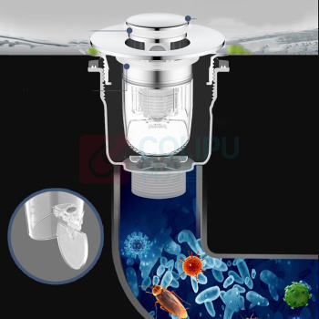 科固 洗手盆漏水塞子 下水器弹跳芯 61*60mm