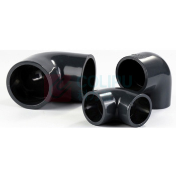 宁上 加厚型工业级UPVC90度弯头 DN100 内径110mm*外径125(10个单价)