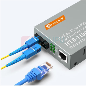 netLINK 光纤收发器 HTB-1100S-25KM 0-25公里 DC5V 一对