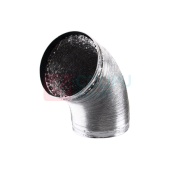 卓炫 铝箔伸缩排烟管 QF-219 内径200mm 长度3m 厚度0.031mm