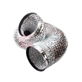 卓炫 铝箔伸缩排烟管 QF-219 内径200mm 长度3m 厚度0.031mm