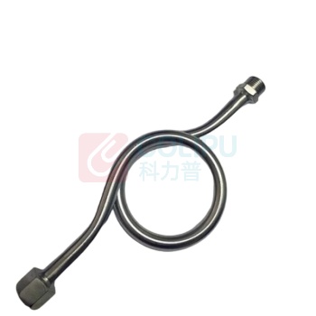 剑力 304不锈钢压力表缓冲管 M14/20*1.5冷凝表弯管 304/内20*1.5外4分