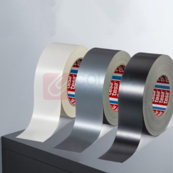 德莎 TESA 布基胶带强力大力胶地毯固定无痕 04687 22m*48mm (白色、灰色、黑色随机发货)
