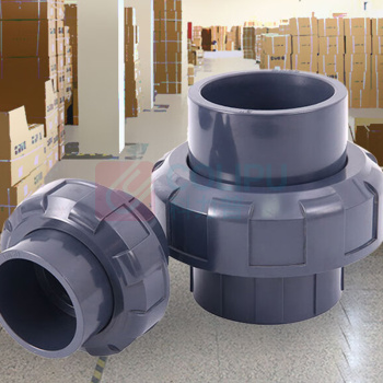 三佑 管件活接 DN50 (深灰色)