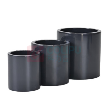 XMSJ UPVC直接 DN150 高度178mm (深灰色) 内径160mm 6寸