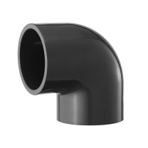 三佑 UPVC弯头90°化工塑料活接配件 DN65(内径75mm)