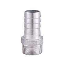 日麟 304不锈钢六角宝塔接头 1/2-φ12mm