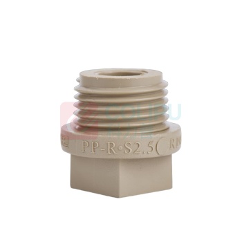 联塑 LESSO 螺纹堵头 dn1/2" 灰色 (PP-R配件)