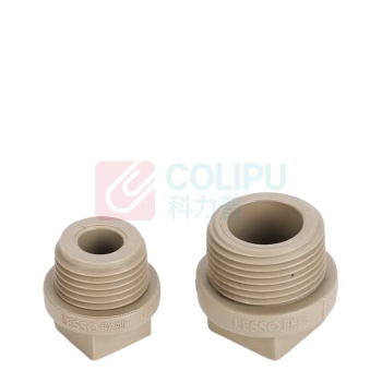 联塑 LESSO 螺纹堵头 dn1/2" 灰色 (PP-R配件)