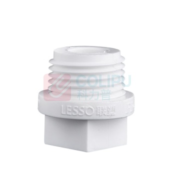 联塑 LESSO 螺纹堵头 dn1/2" 灰色 (PP-R配件)