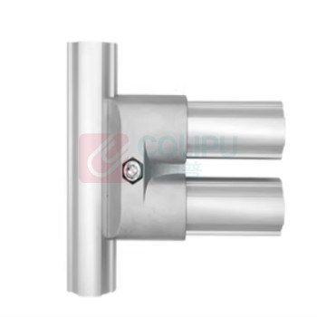 辽誉 双管外直接头 ALJ28-A06 长70MM 宽43MM 高33MM 孔径28MM