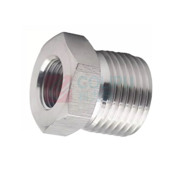 璐克斯 304不锈钢补芯RP螺纹转接头 G1/4"(等径内外丝) 货期17天